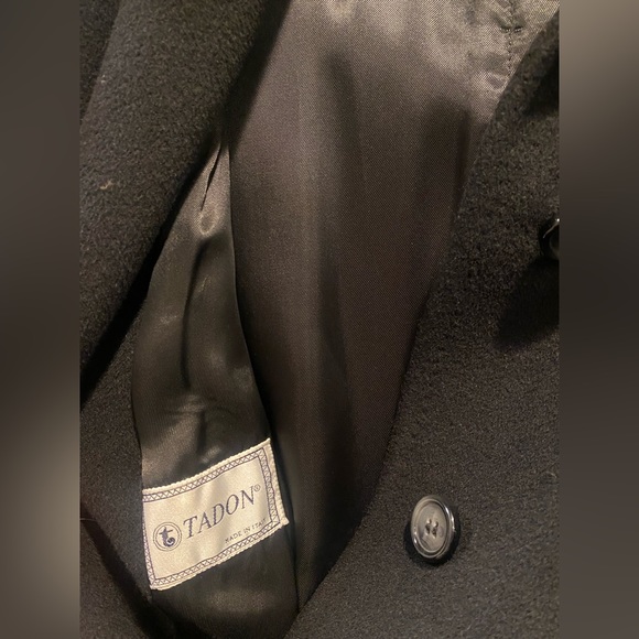 Tadon made In Italy 100% Wool Button Up Coat Size 8 - Picture 4 of 4